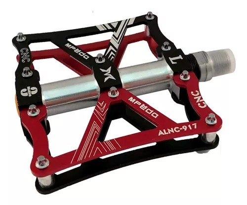 PEDAL MPEDA PLATAFORMA ING ALUMÍNIO PRETO...