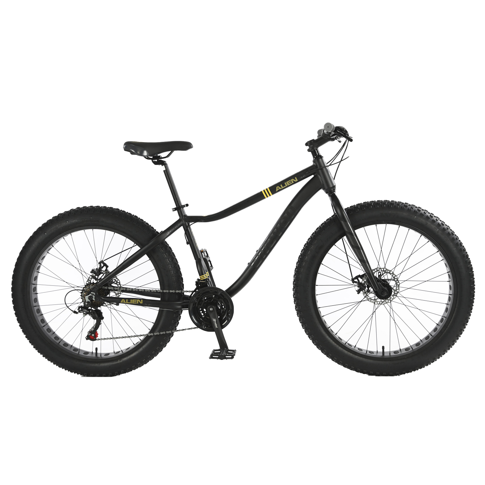 BICICLETA FAT ELLEVEN ALIEN ARO 26  PRETO...