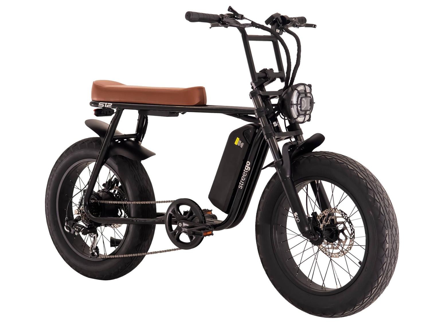 BICICLETA STREET GO S12 PRETO