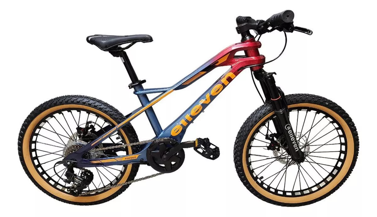 BICICLETA ELLEVEN FM BMX ARO 20 VERMELHO/...