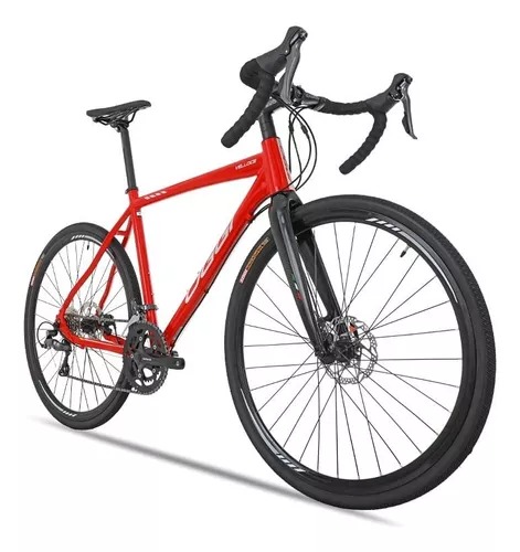 BICICLETA OGGI STIMOLLA 700 VERMELHO T:S/M
