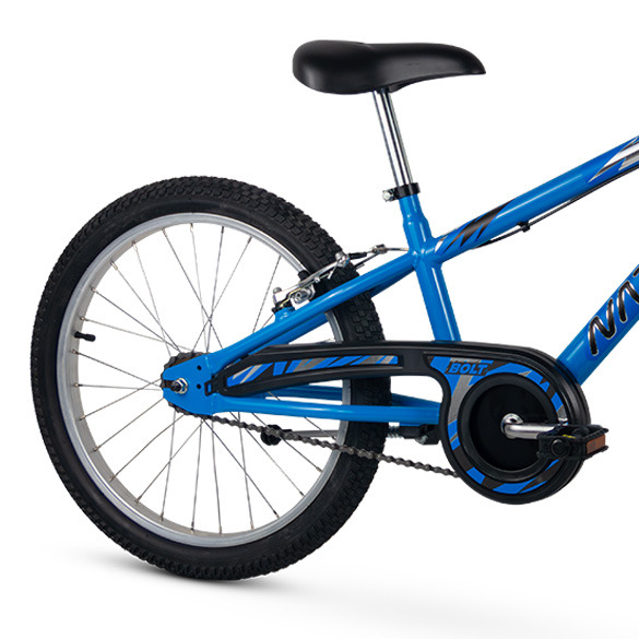 BICICLETA NATHOR BOLT 20 AZUL/PRETO T:U