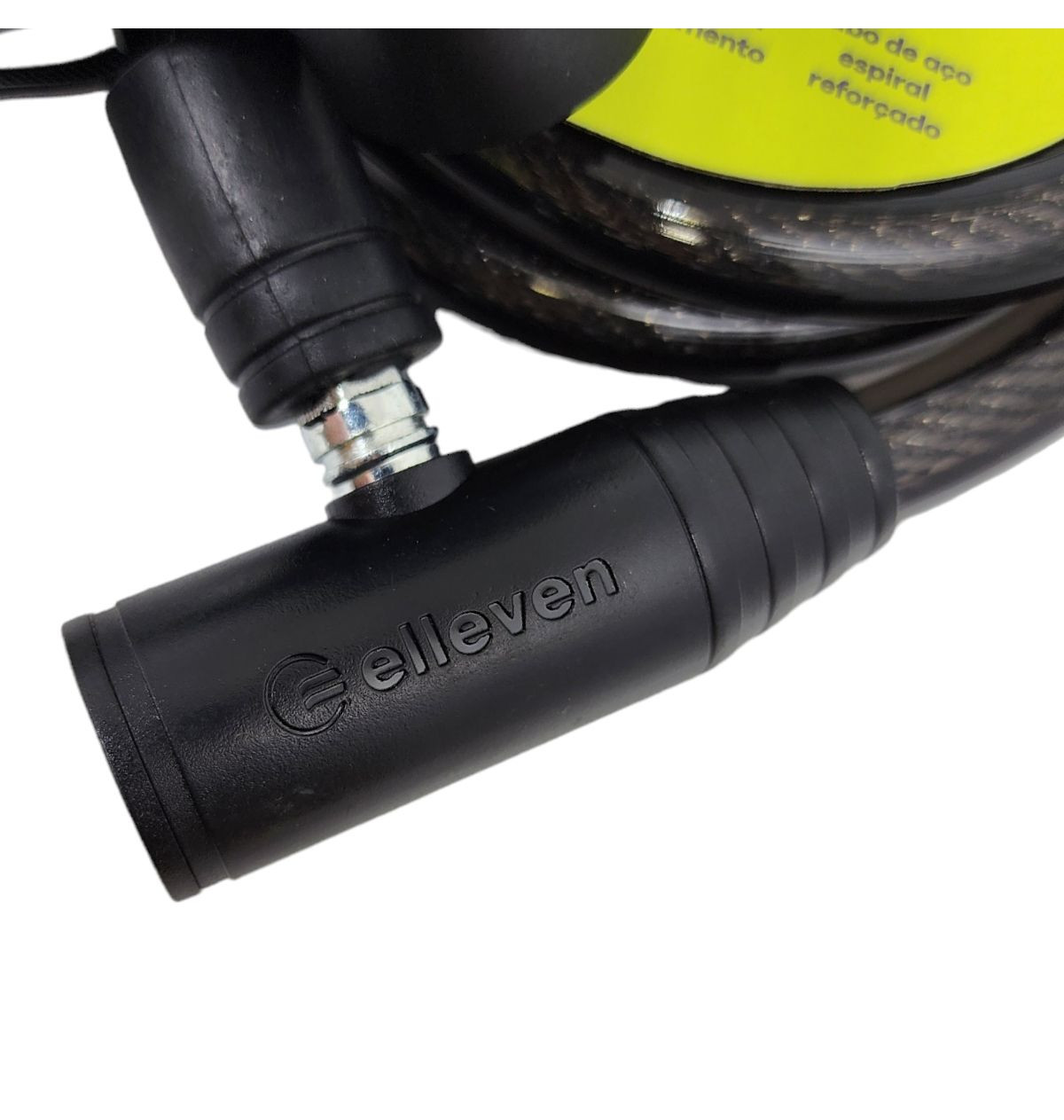 CADEADO ELLEVEN ESPIRAL C/CHAVE 1M X 12MM...
