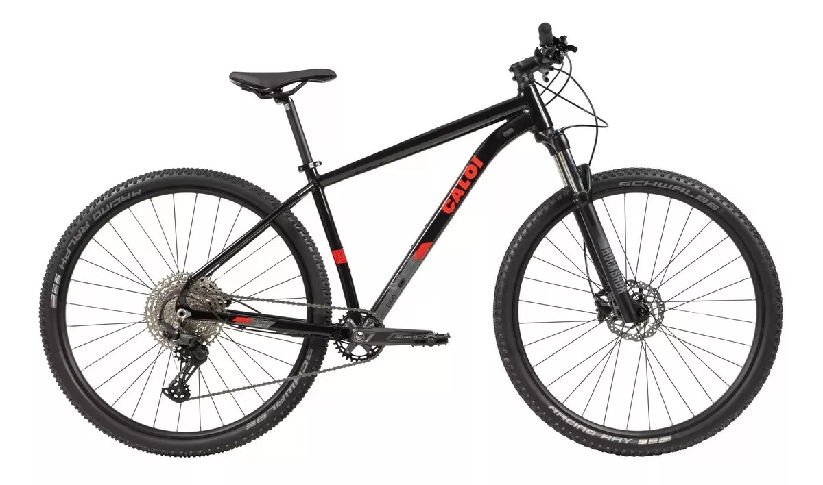 BICICLETA CALOI EXPLORER PRO 2021 PRETO/V...