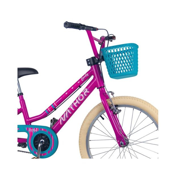 BICICLETA NATHOR LOVELY ARO 20 ROSA