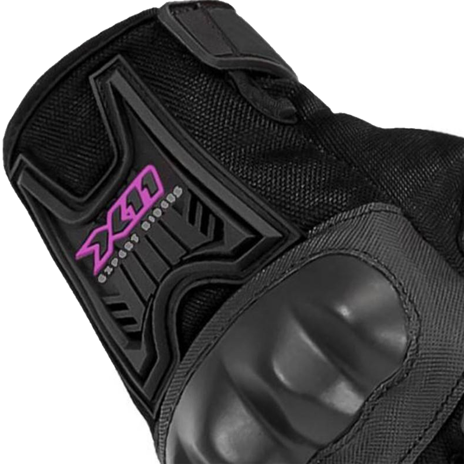 LUVAS X11 BLACKOUT DEDO CURTO COM PROTEÇA...