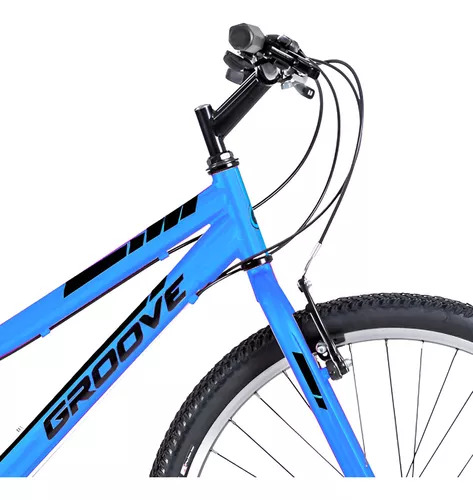 BICICLETA GROOVE RAGGA 24 AZUL/PRETO T:U