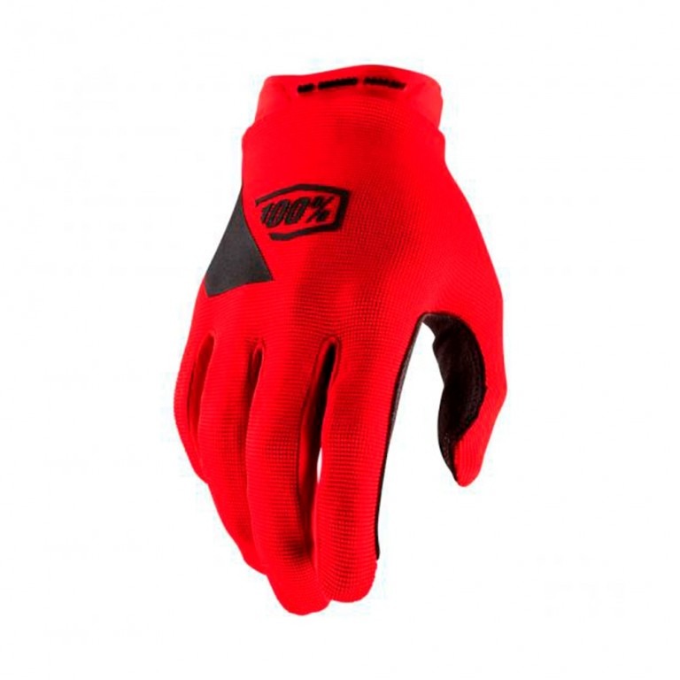 LUVAS 100% RIDECAMP DEDO LONGO VERMELHO T:GG