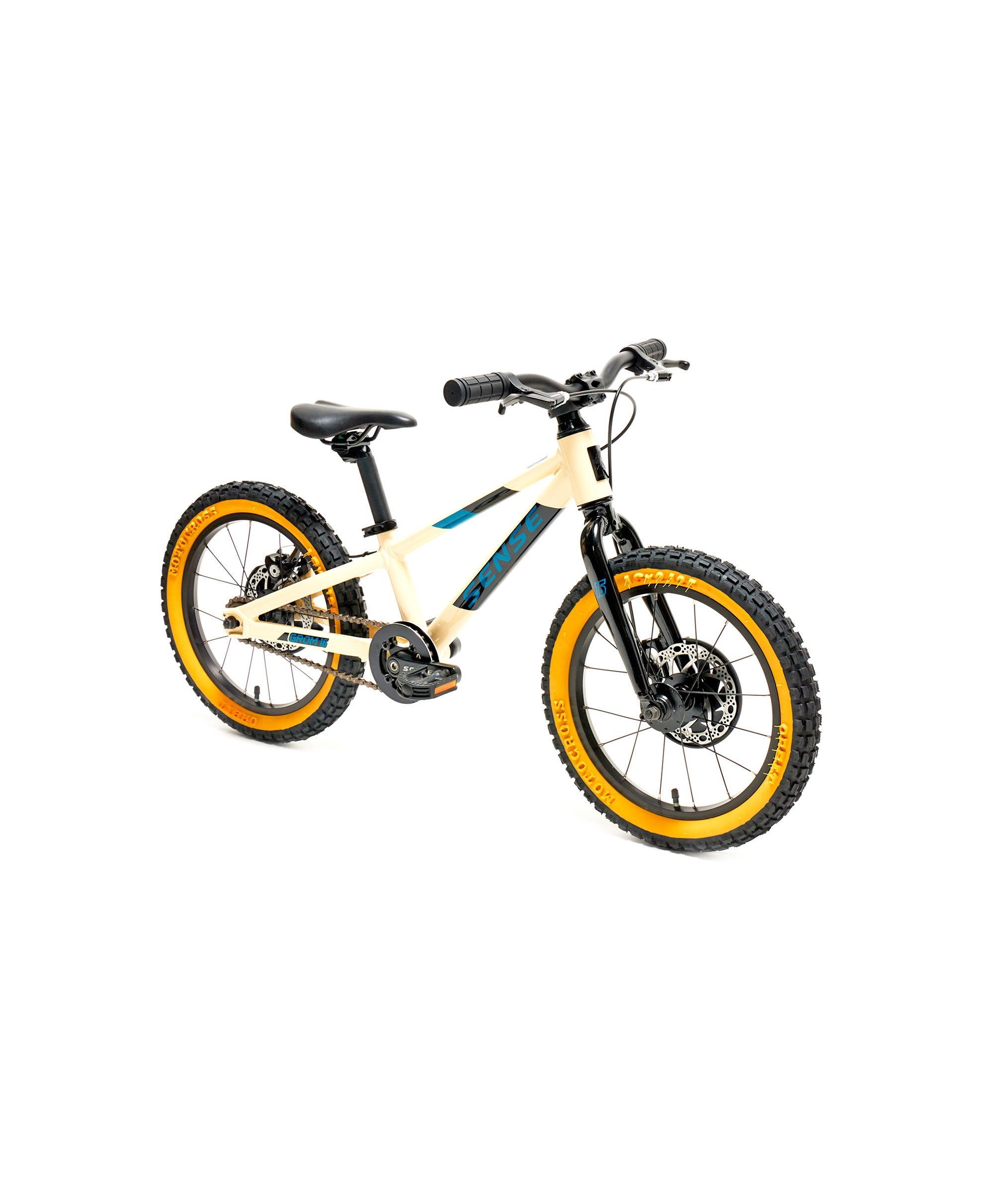 BICICLETA SENSE GROM 16 CREME/PRETOT: U