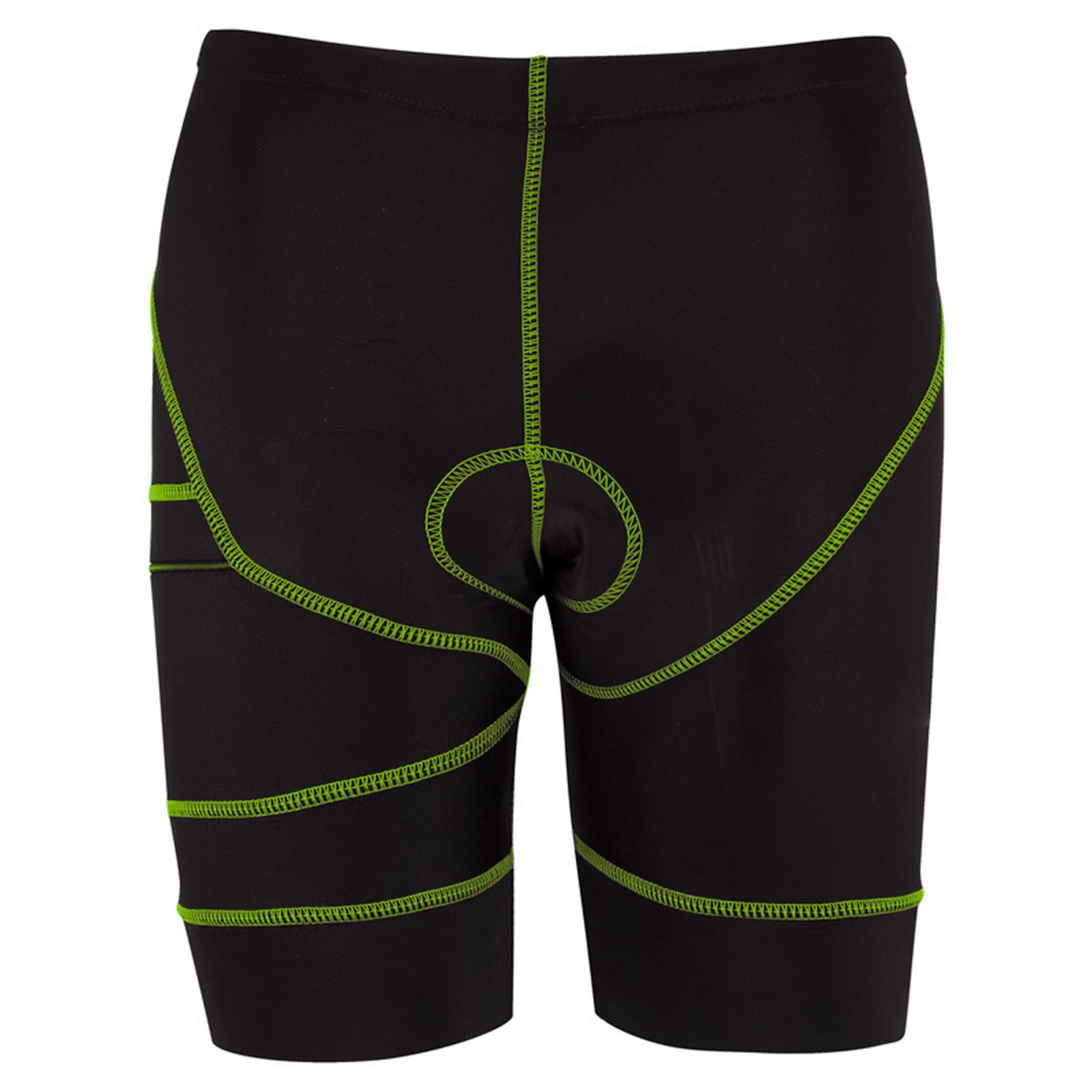 BERMUDA MASCULINA BLACK CAT PRETA COSTURA...