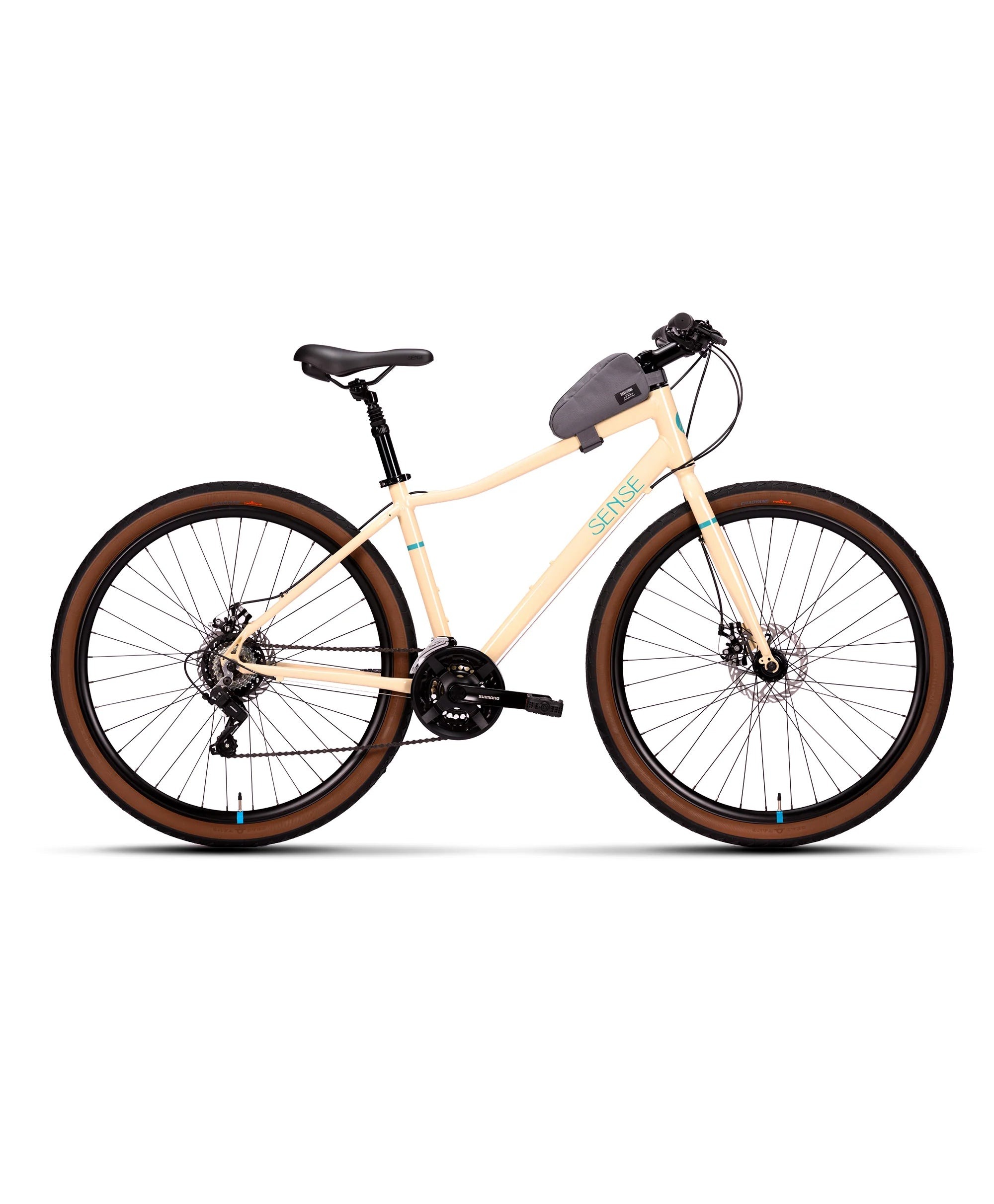 BICICLETA SENSE MOVE FITNESS CREME/AQUA T:P
