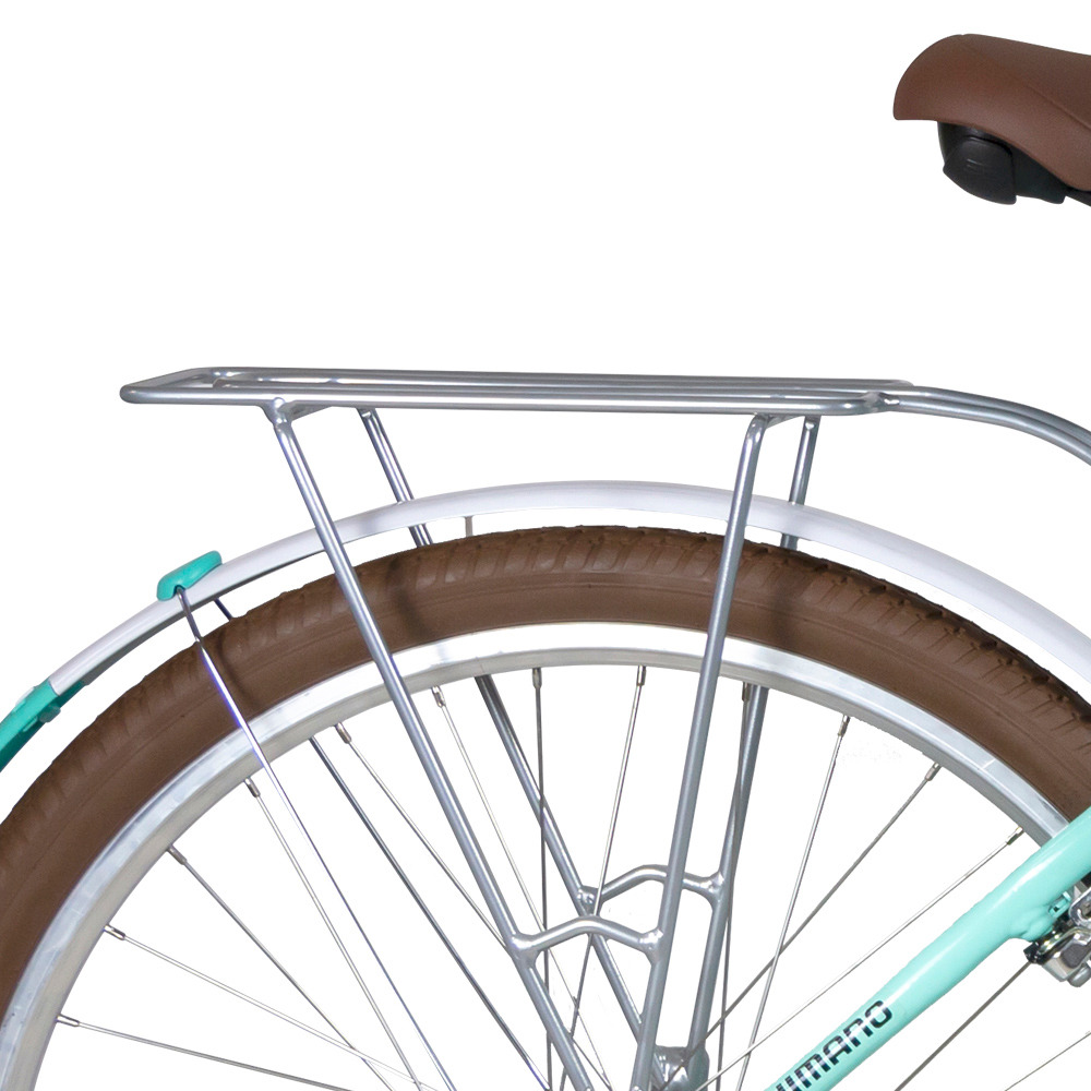 BICICLETA NATHOR ANTONELLA VERDE/AQUA T:26