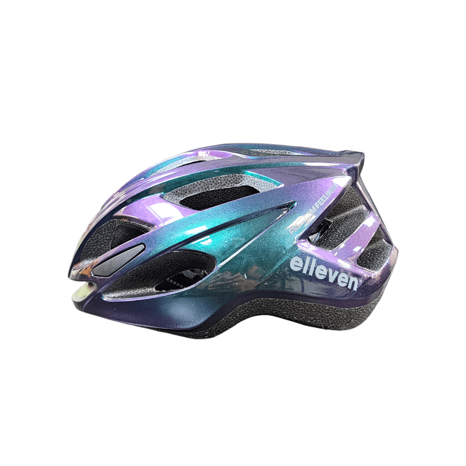 CAPACETE ELLEVEN MTB INMOLD CAMALEÃO VERDE