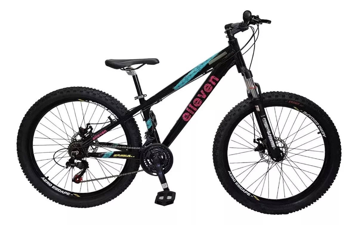 BICICLETA ELLEVEN BRABUS PRETO T:PP