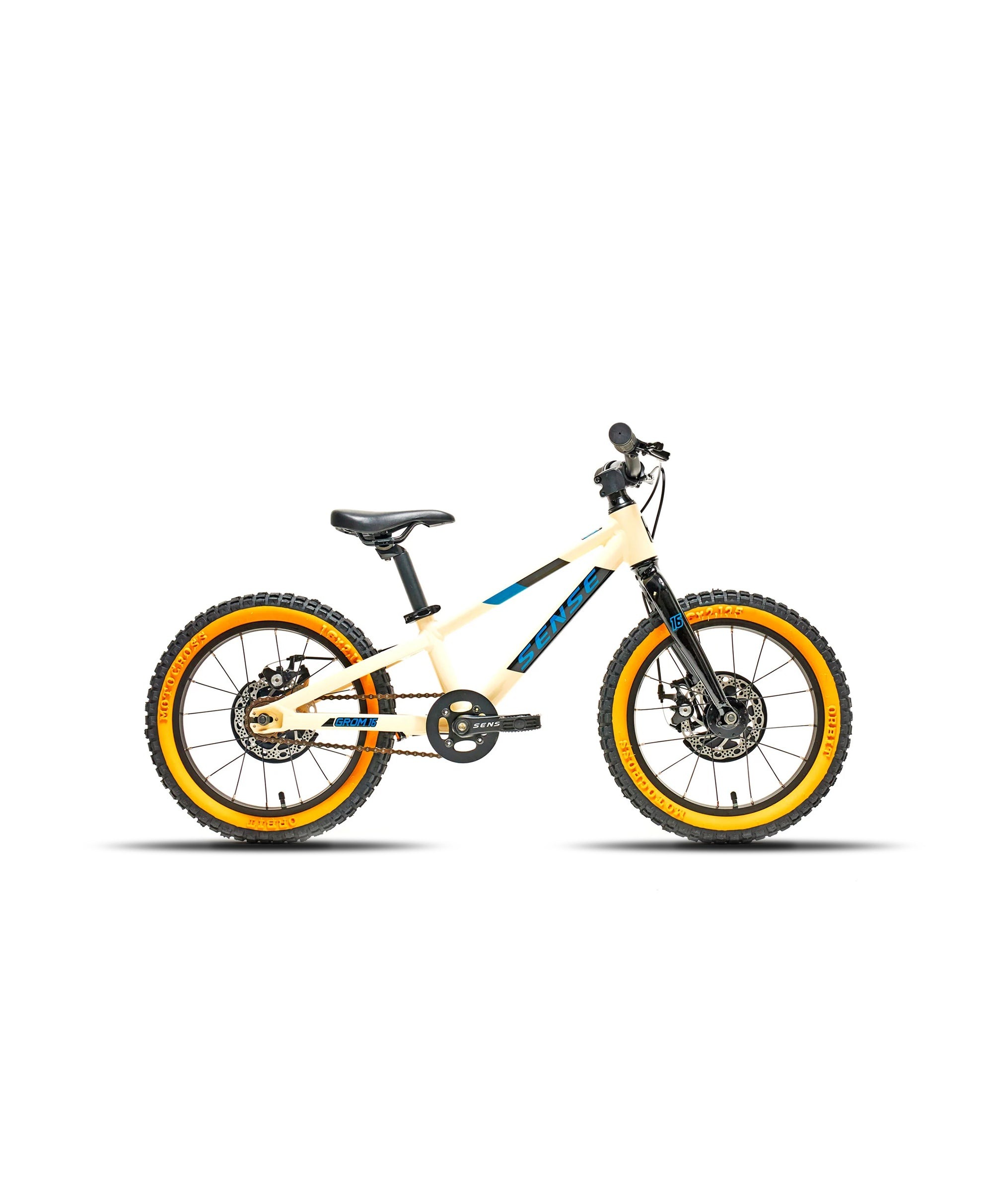 BICICLETA SENSE GROM 16 CREME/PRETOT: U