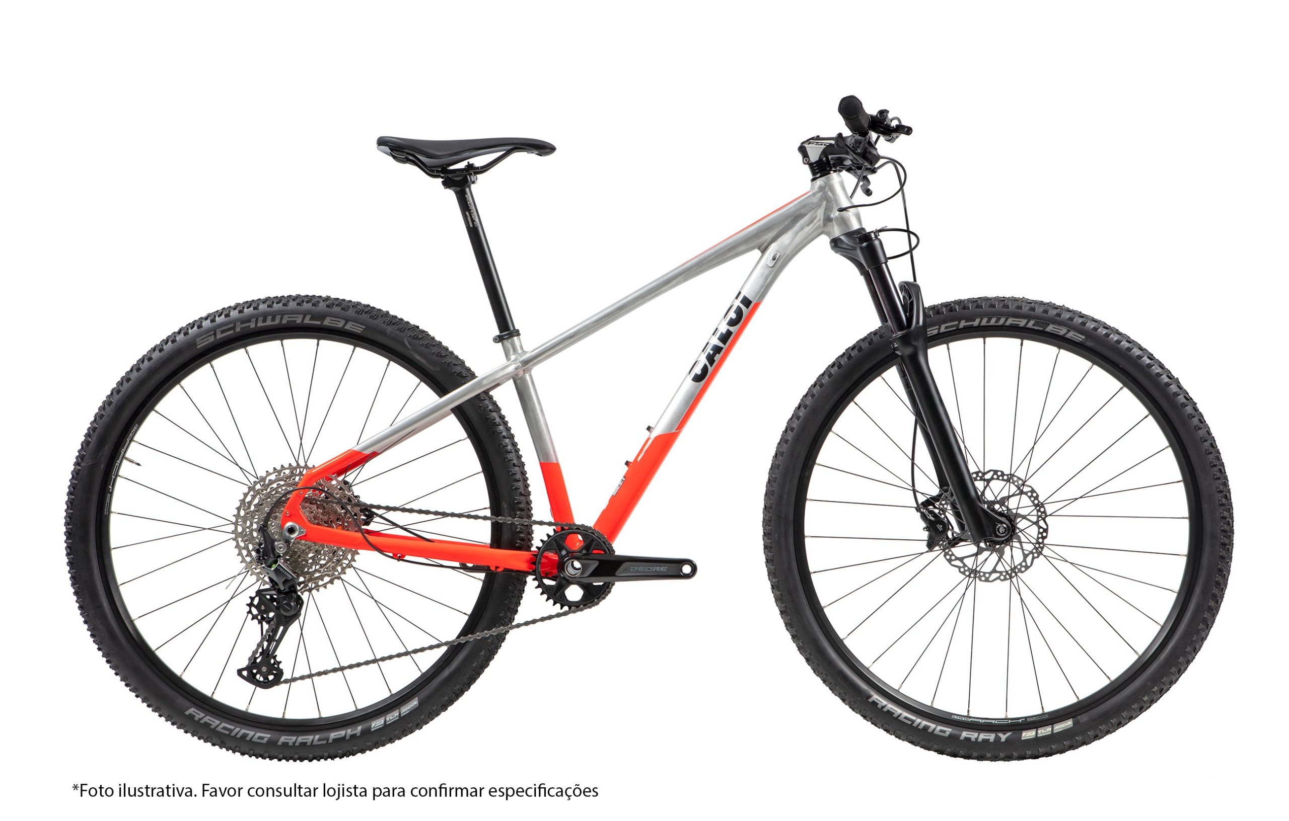 BICICLETA CALOI ELITE ROCKSHOX AL T:GG