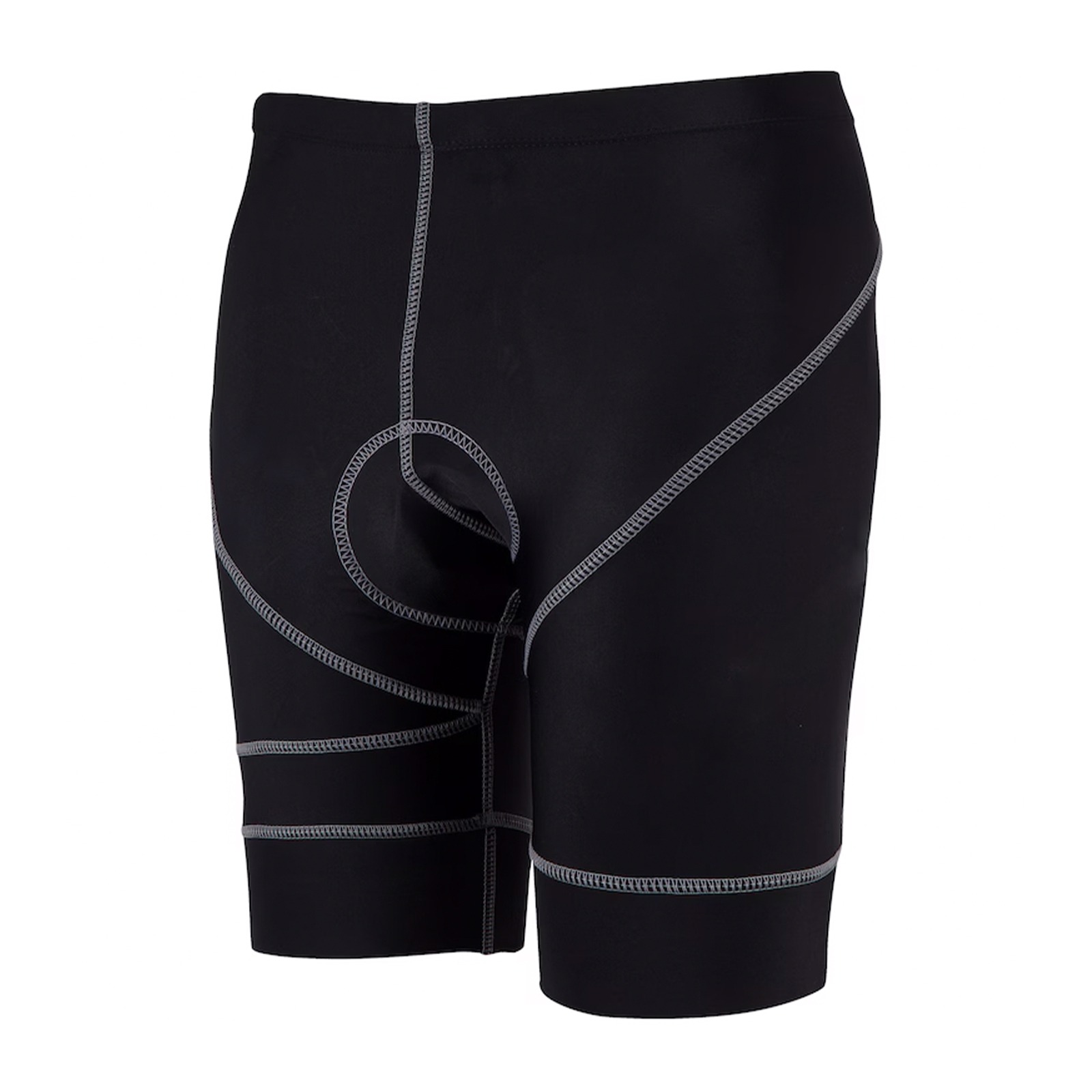 BERMUDA MASCULINA BLACK CAT PRETO COSTURA...