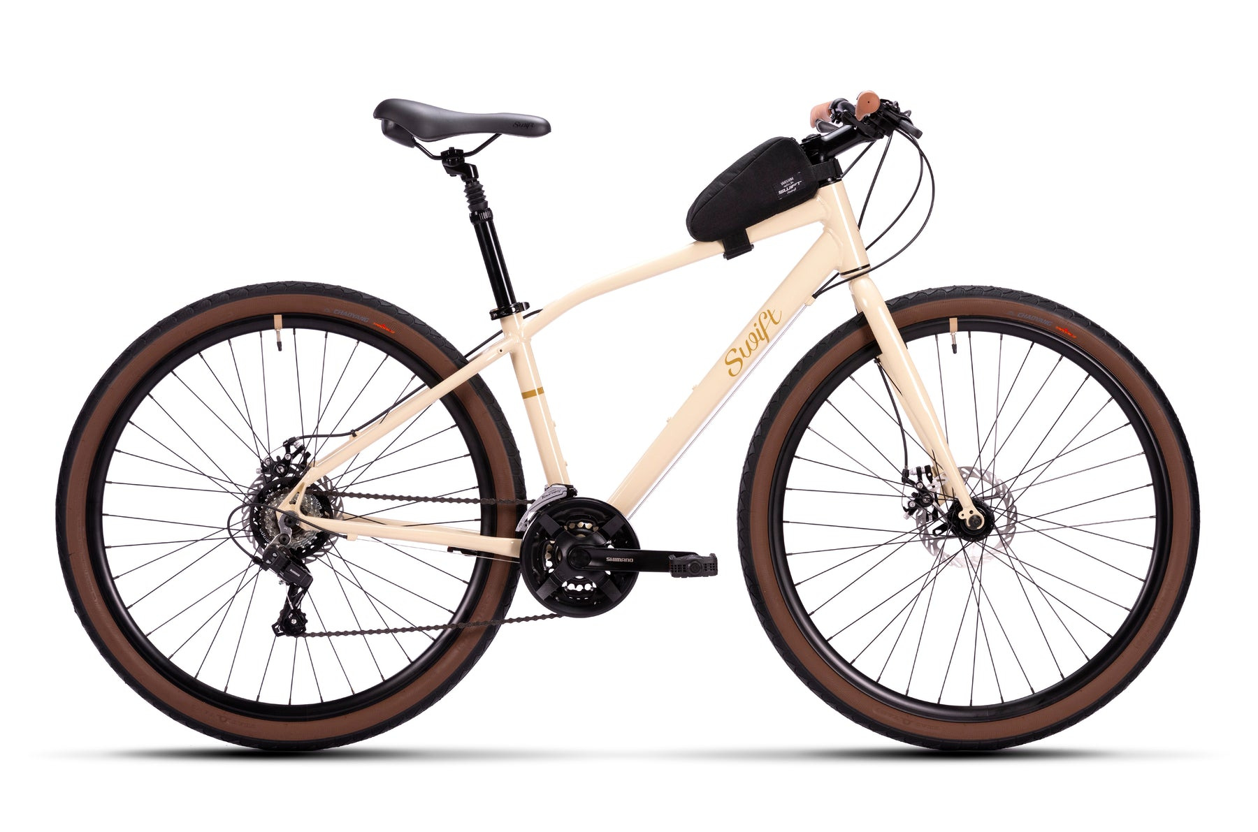 BICICLETA SWIFT ADEPT SPORT CREME/MARROM T:G