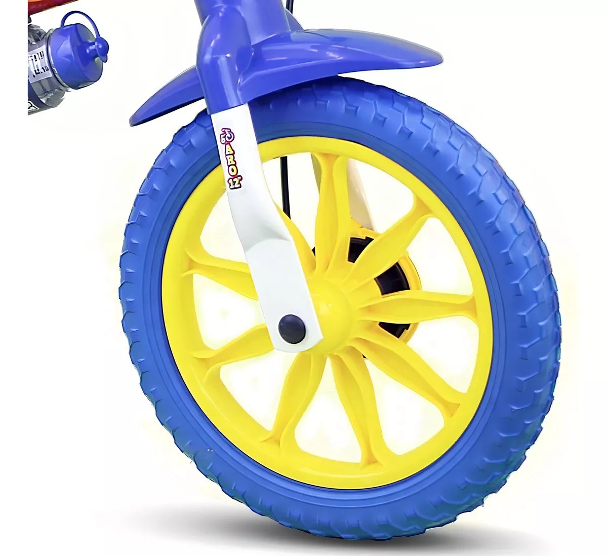 BICICLETA NATHOR FIREMAN VERMELHO/AZUL T: U