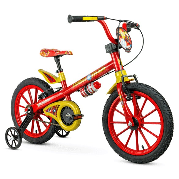 BICICLETA NATHOR HOMEM DE FERRO 02 ARO 16...