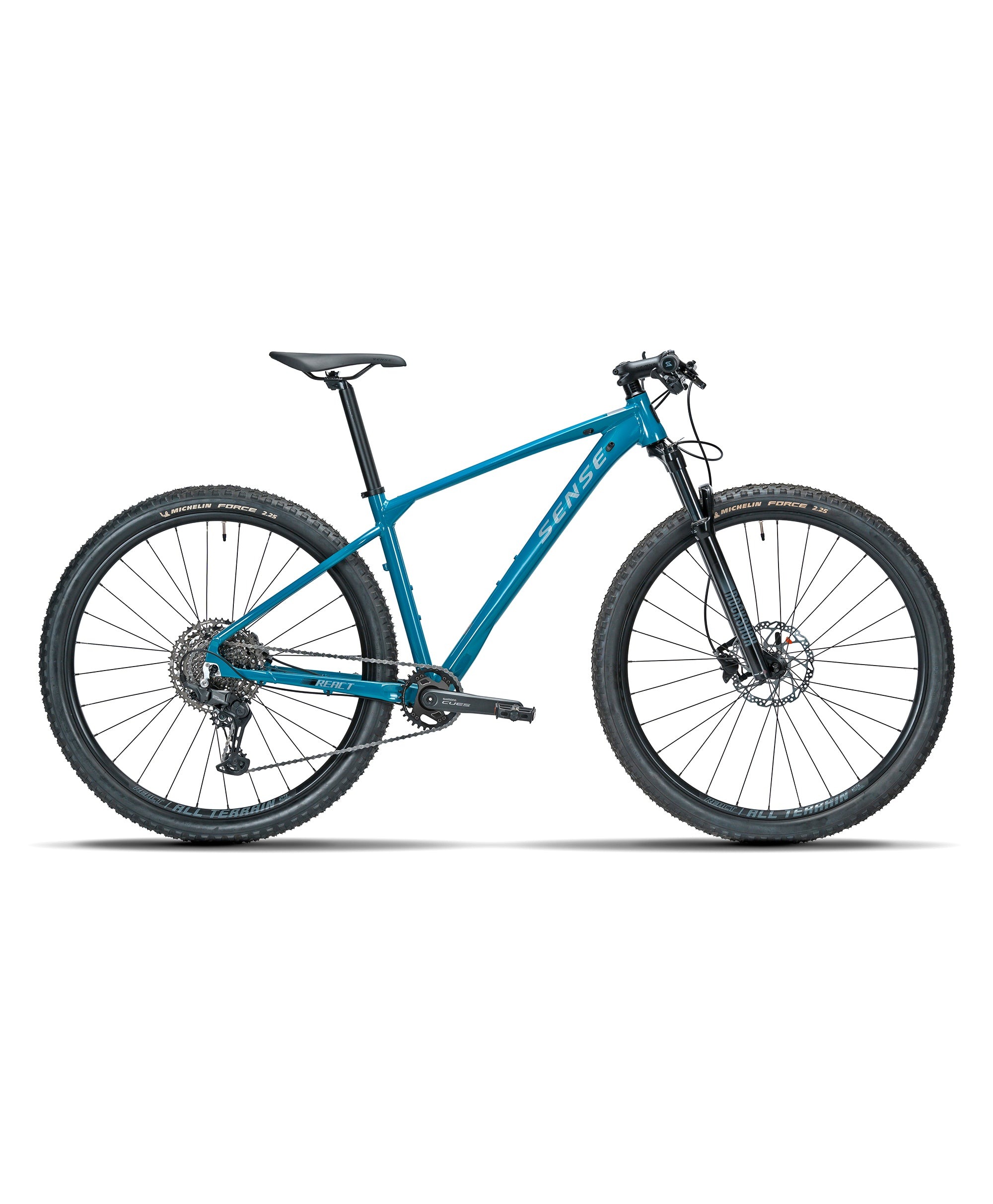BICICLETA SENSE REACT COMP AZUL/PRATA T:G