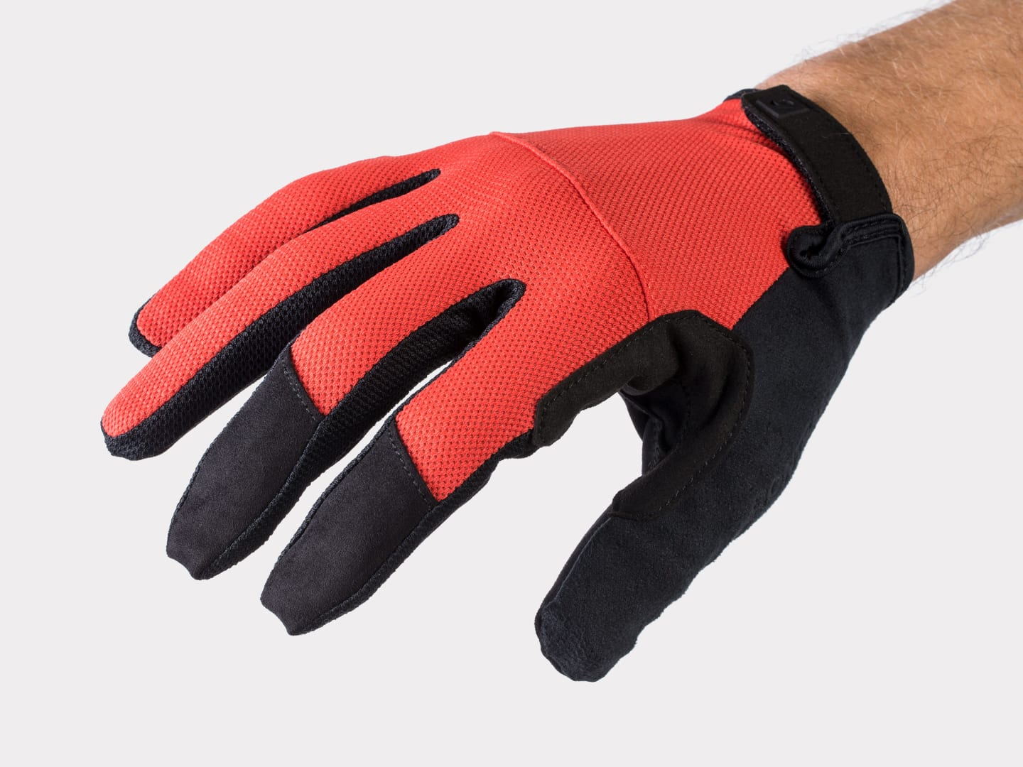 LUVAS C/D BONTRAGER QUANTUM VERMELHO/PRET...