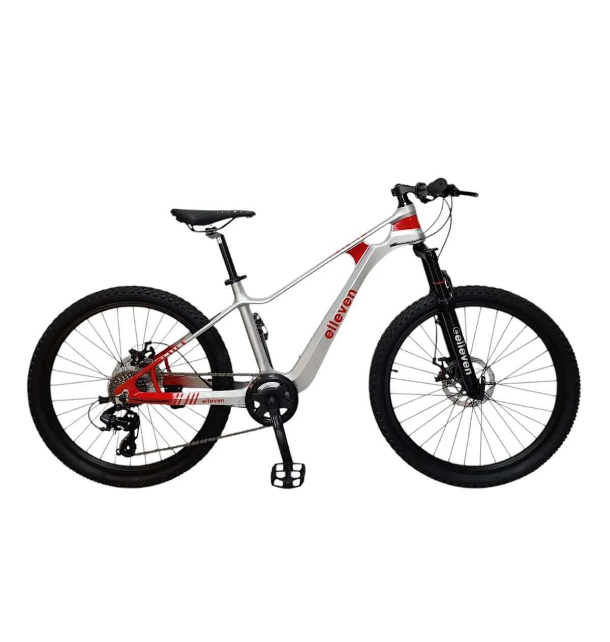 BICICLETA ELLEVEN ARO 24  MAGNÉSIO CINZA/...