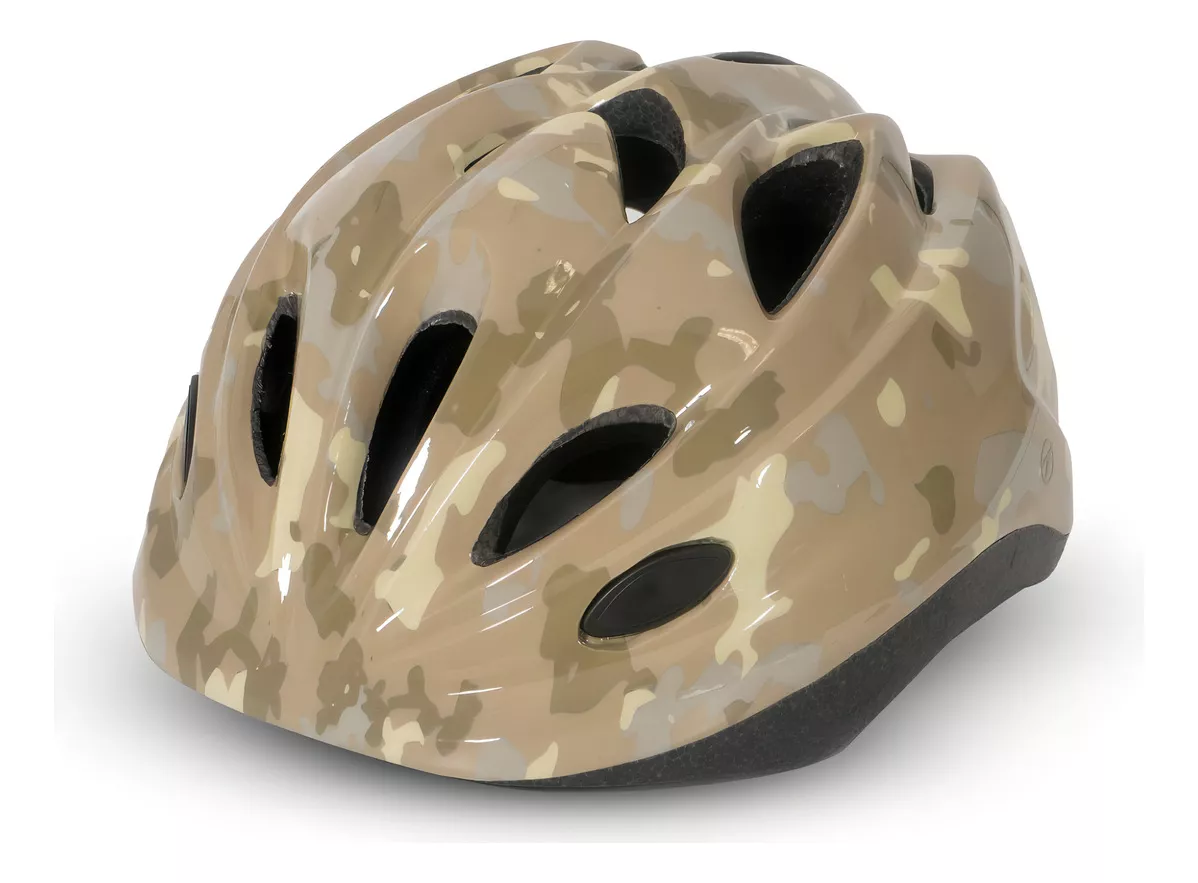 CAPACETE INFANTIL TSW  VERDE CAMUFLADO