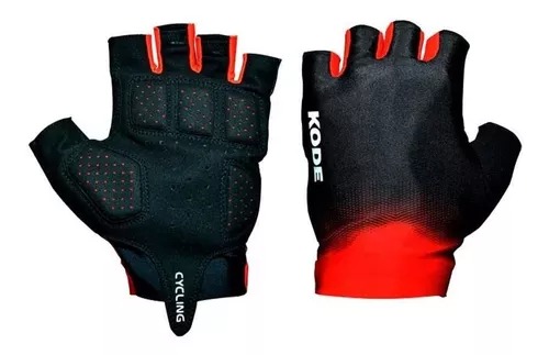 LUVAS KODE COYOTE COM GEL DEDO CURTO PRET...