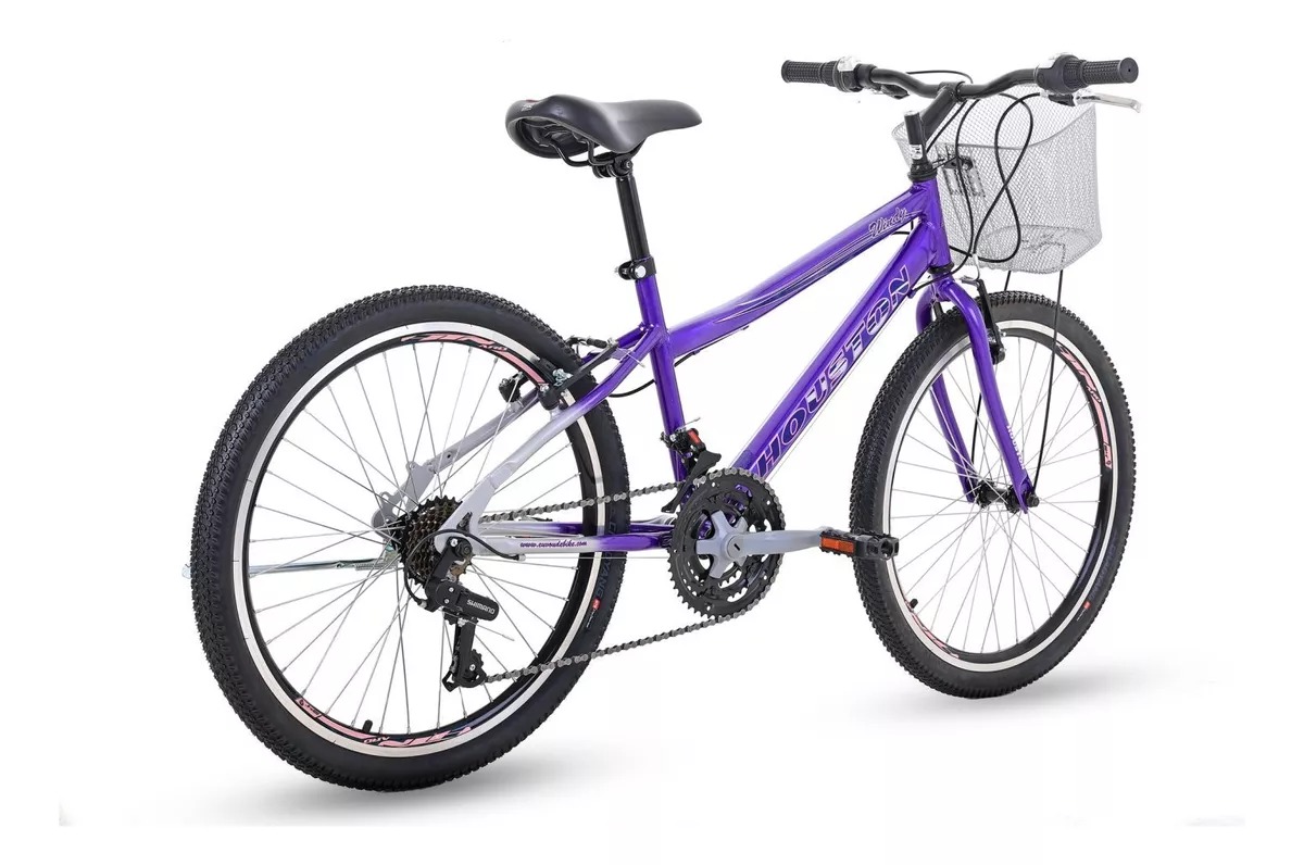 BICICLETA HOUSTON WINDY 24 ROXA/PRATA