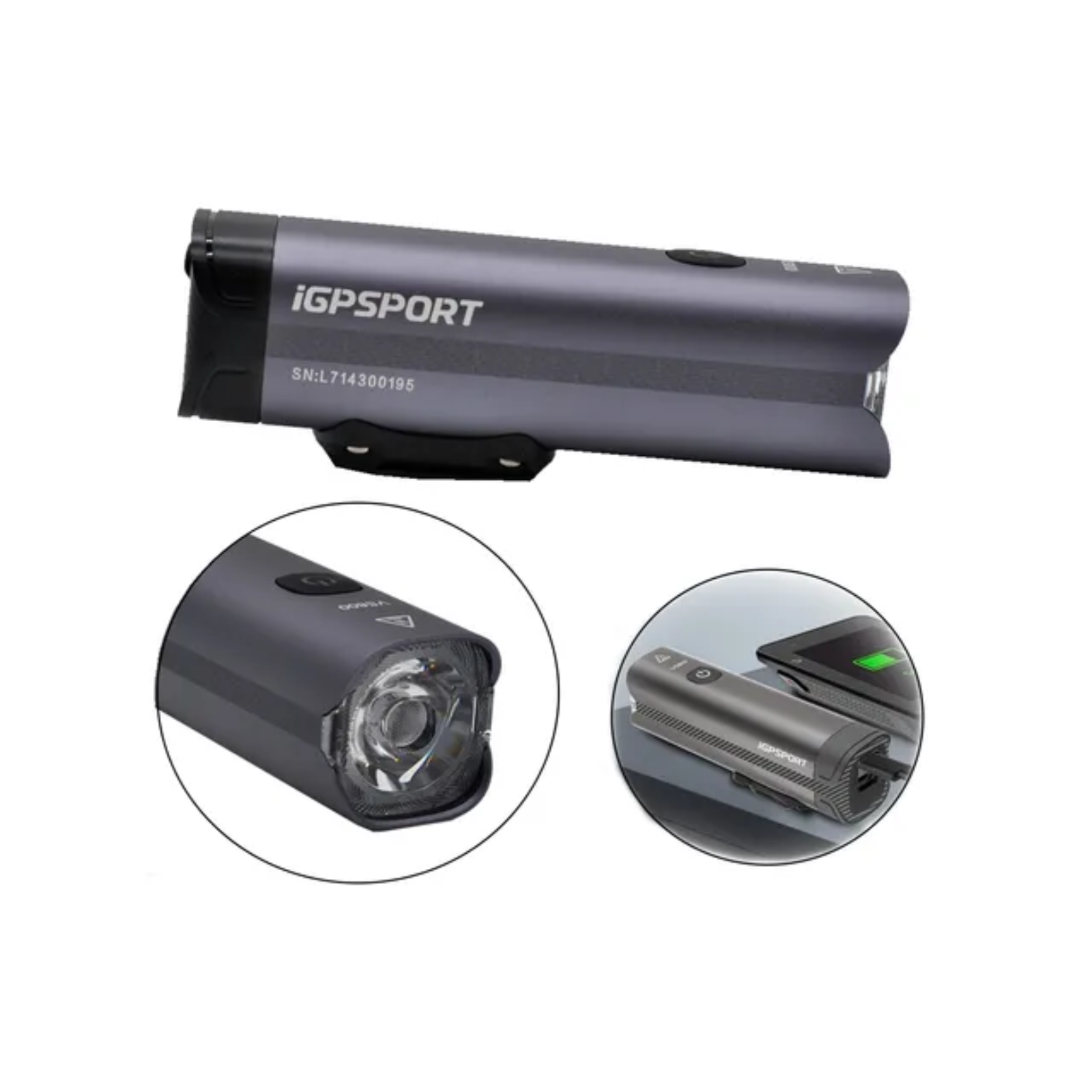 FAROL DE SINALIZADOR IGPSPORT VS800
