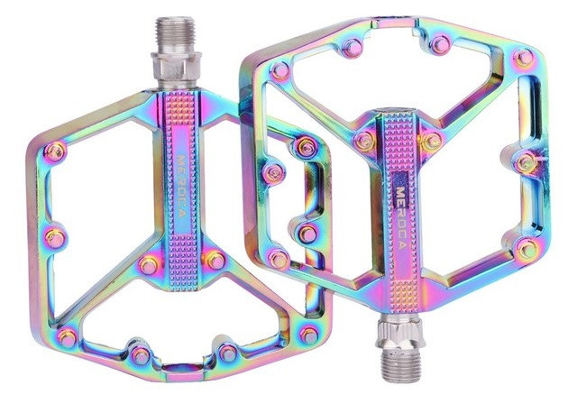 PEDAL MTB PLATAFORMA MEROCA RAINBOW