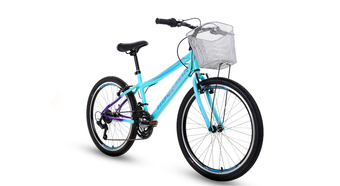 BICICLETA 24 HOUSTON WINDY VERDE/ROXO TAM:U