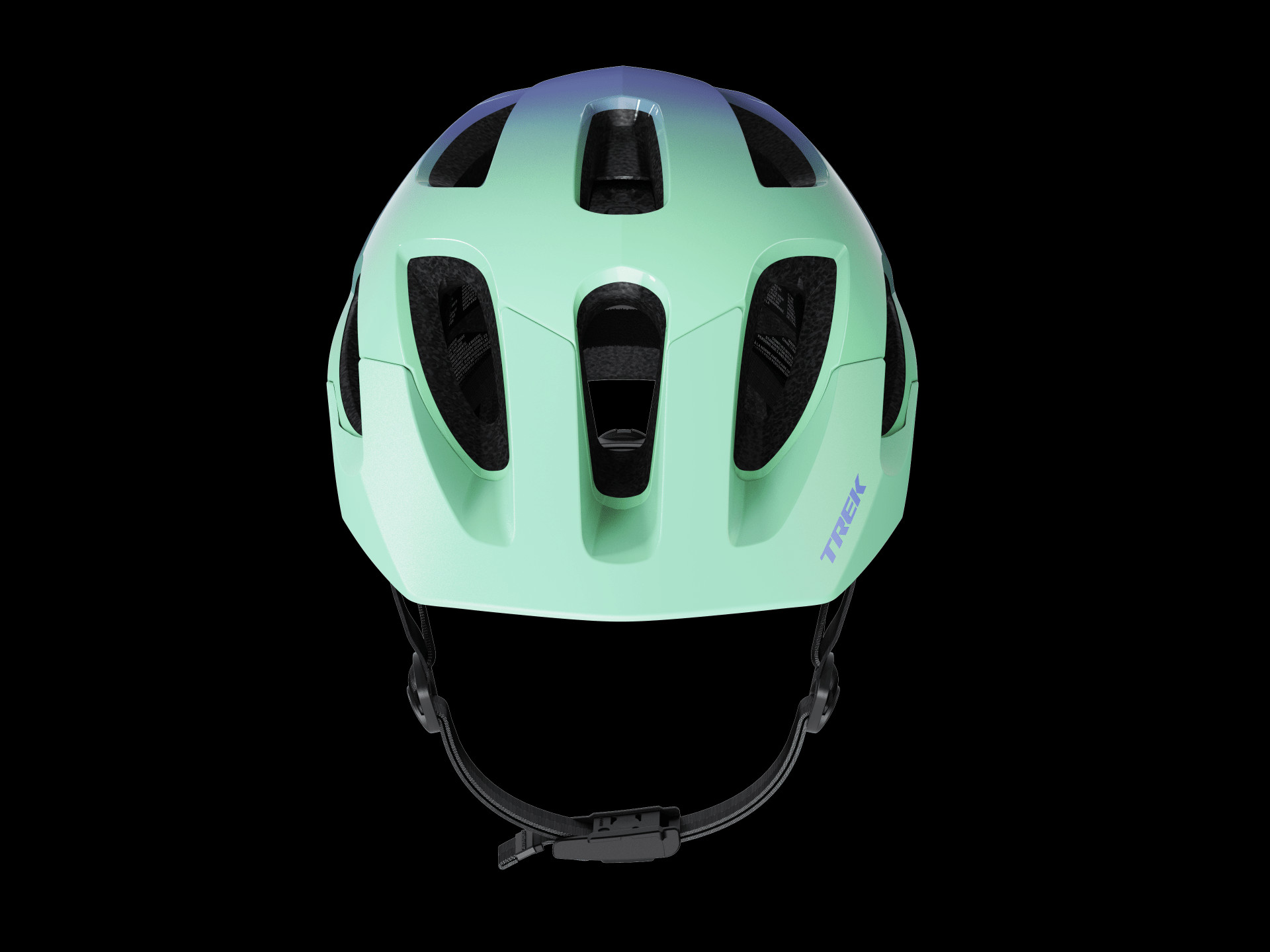 CAPACETE INFANTIL TREK TYRO VERDE/AZUL T:U
