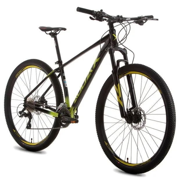 BICICLETA AUDAX HAVOK TX PRETO/AMARELO T:GG