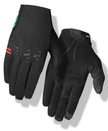 LUVAS GIRO HAVOC PRETO/VERMELHO T:G