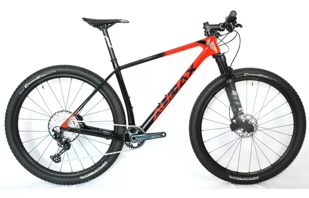 BICICLETA AUDAX AUGE 30 SLX VERMELHO/PRET...