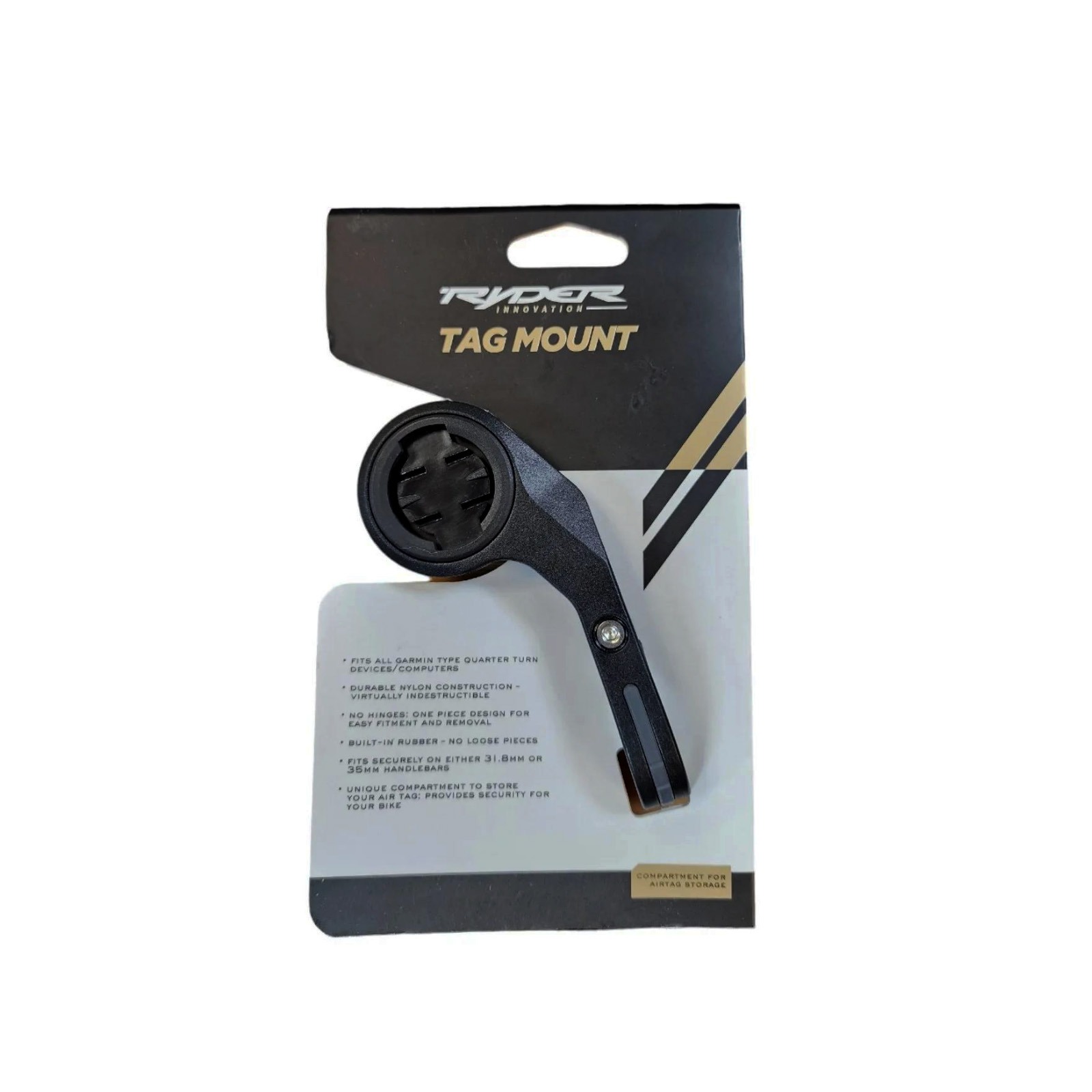 SUPORTE PARA GPS E AIRTAG RYDER PRETO