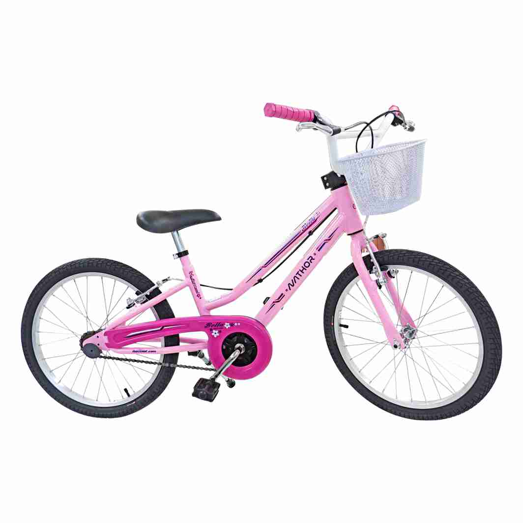 BICICLETA NATHOR BELLA 02 ARO 20 ROSA