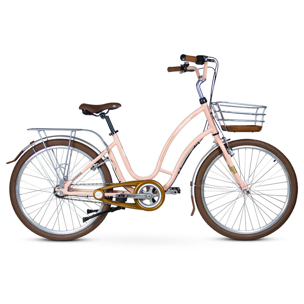 BICICLETA NATHOR ANTONELLA  ARO 26 ROSA