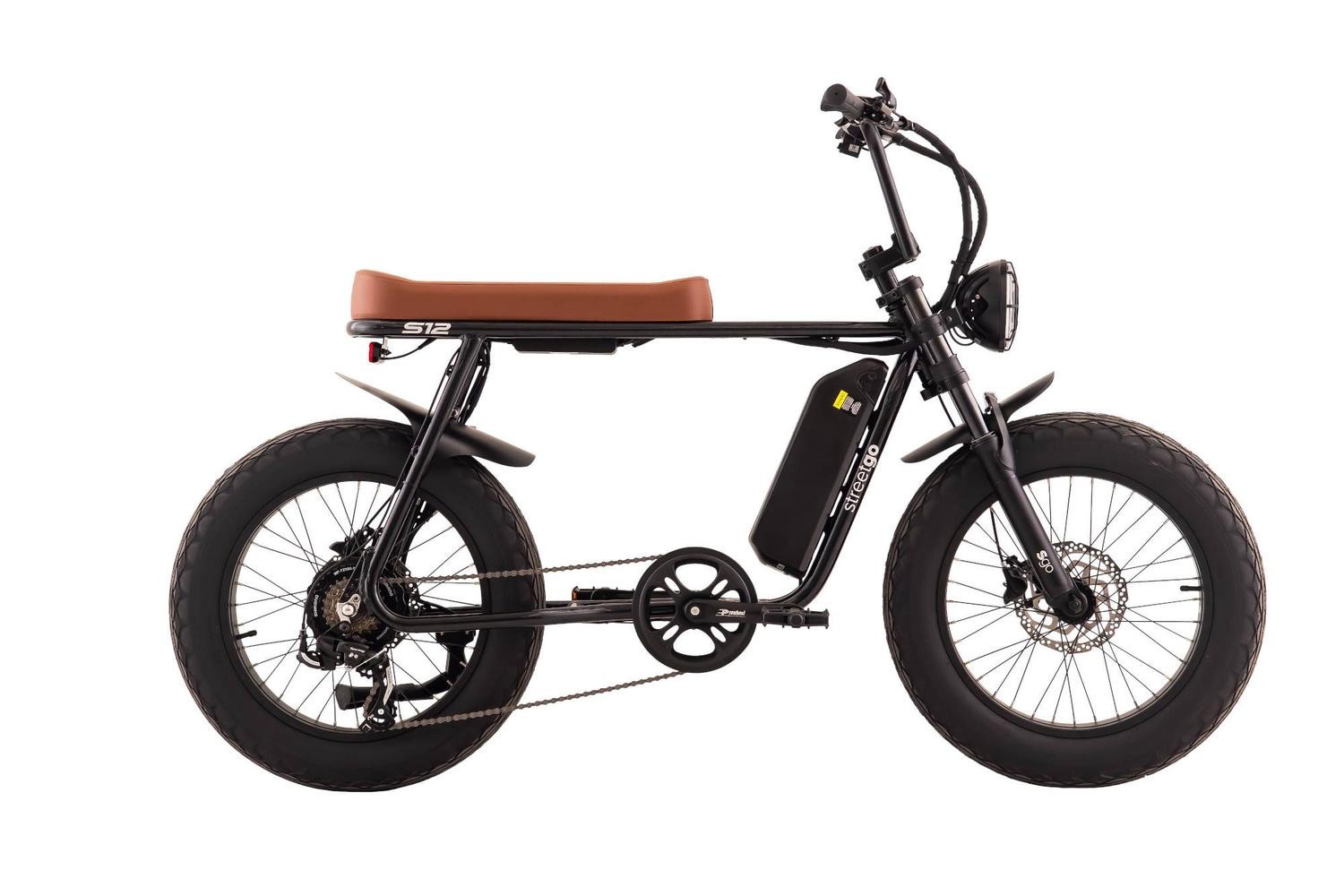 BICICLETA STREET GO S12 PRETO