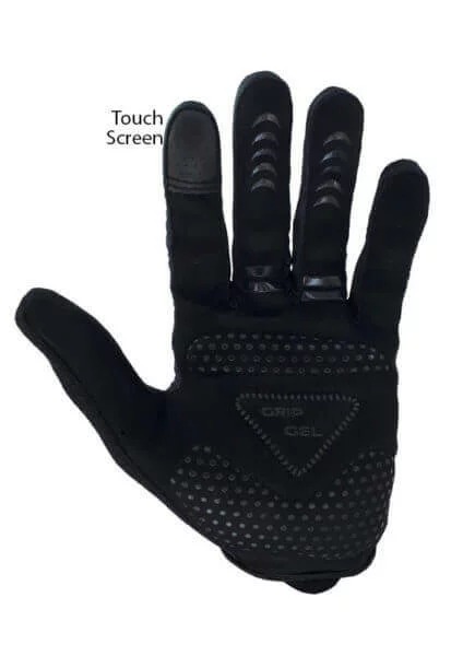 LUVAS PRO HAND GEL DEDO LONGO PRETO T:GG
