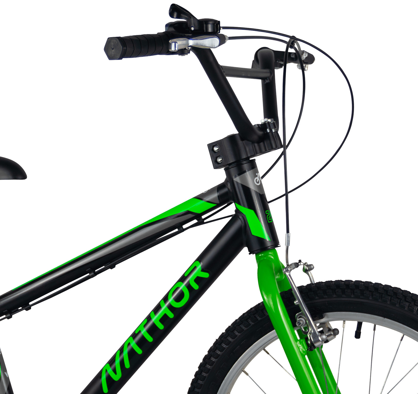 BICICLETA NATHOR BLADE GREEN 20 VERDE/PRE...