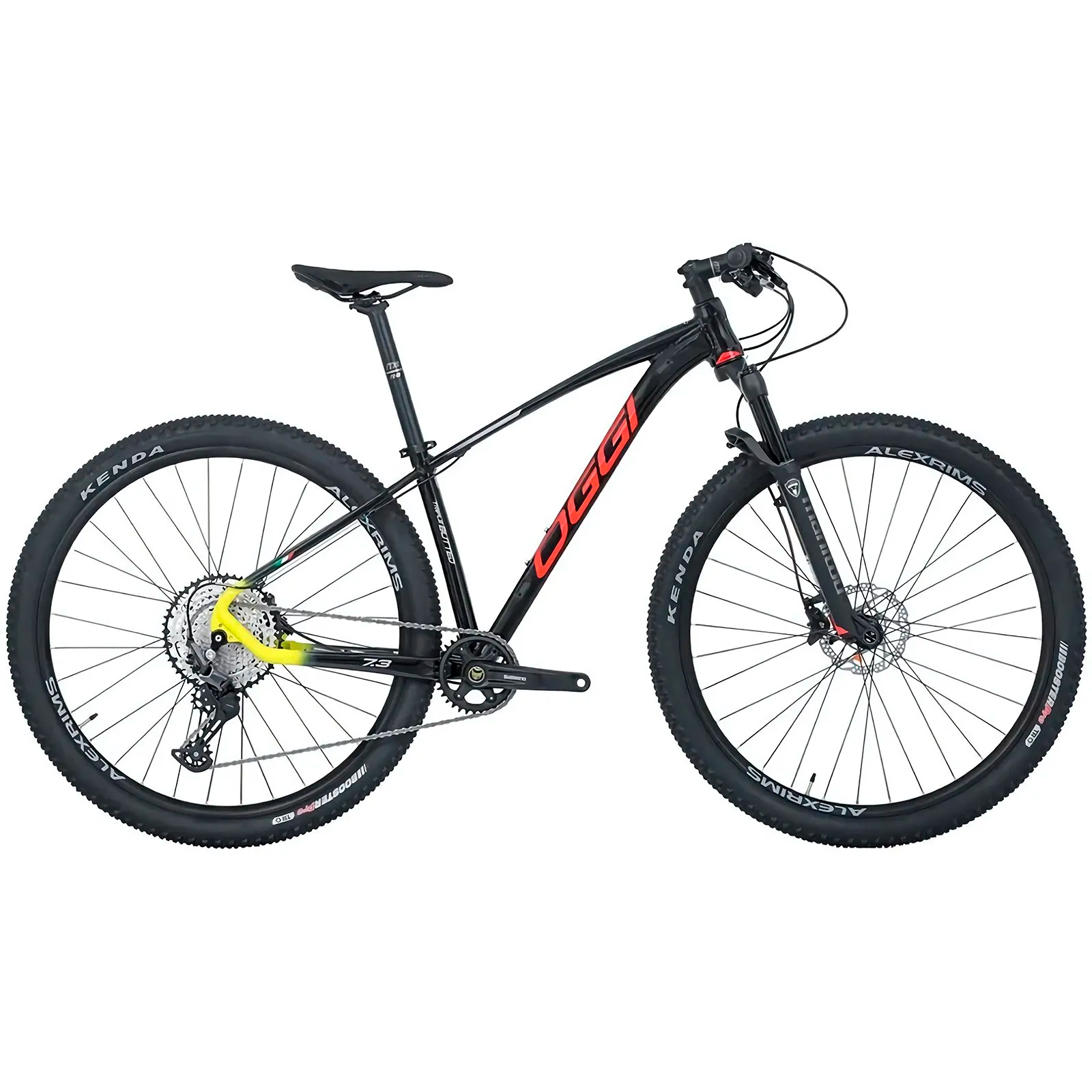 BICICLETA OGGI BIG WHEEL 7.3 PRETO/VERMEL...