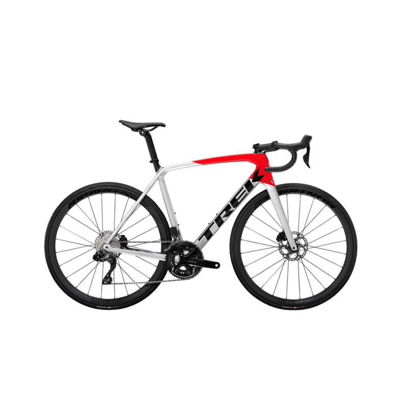 BICICLETA TREK EMONDA SL 6 DI2 PRATA/VERM...
