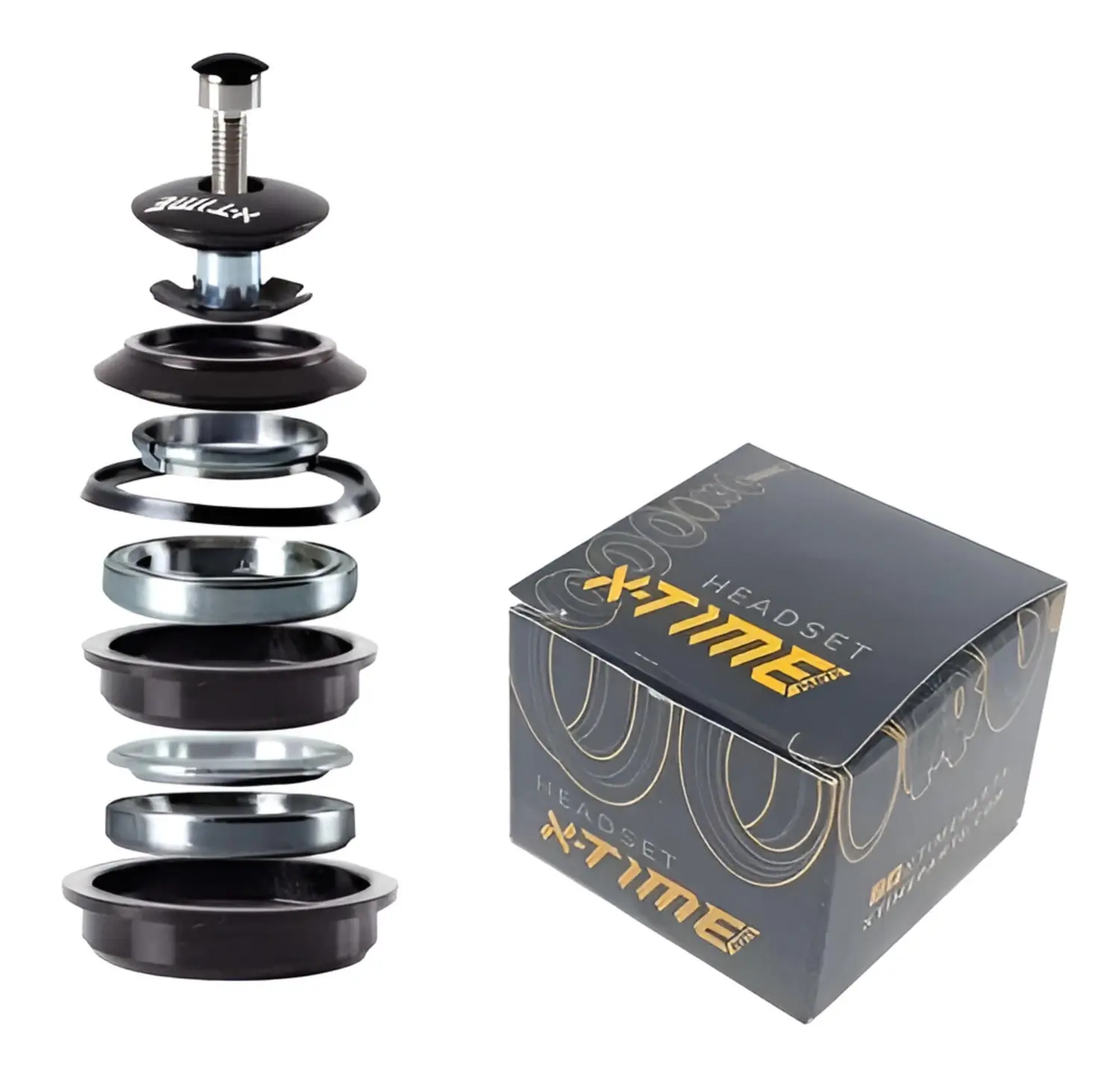 JOGO DIREÇÃO X-TIME TAPERED ROLAMENTO 30/...