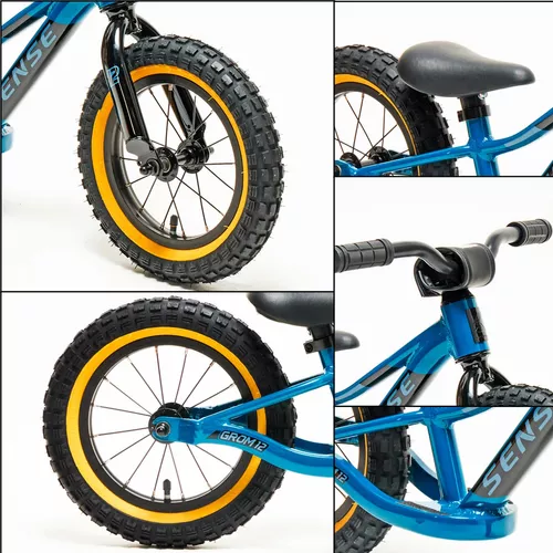 BICICLETA SENSE GROM 12 AQUA/PRETO