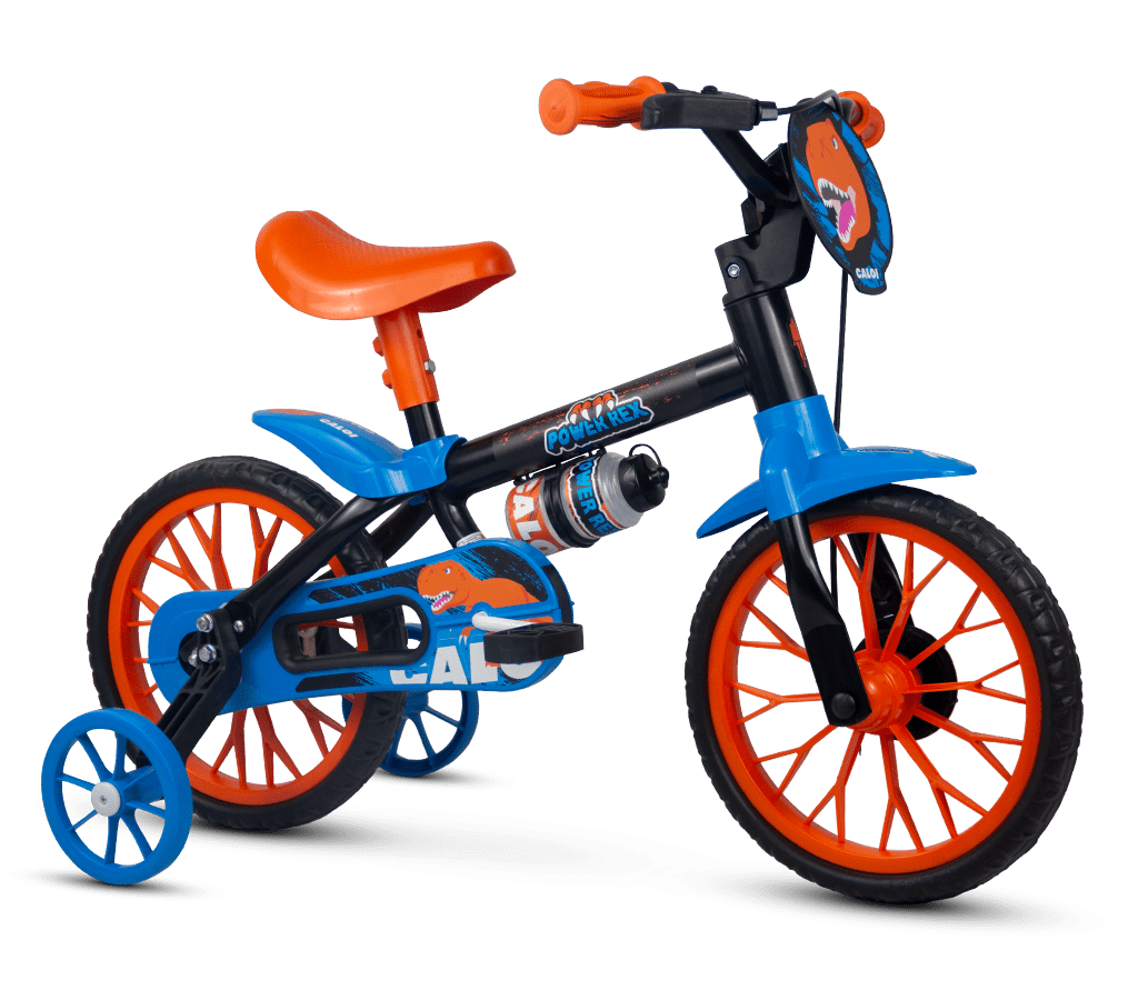 BICICLETA  NATHOR POWER REX ARO12 LARANJA...