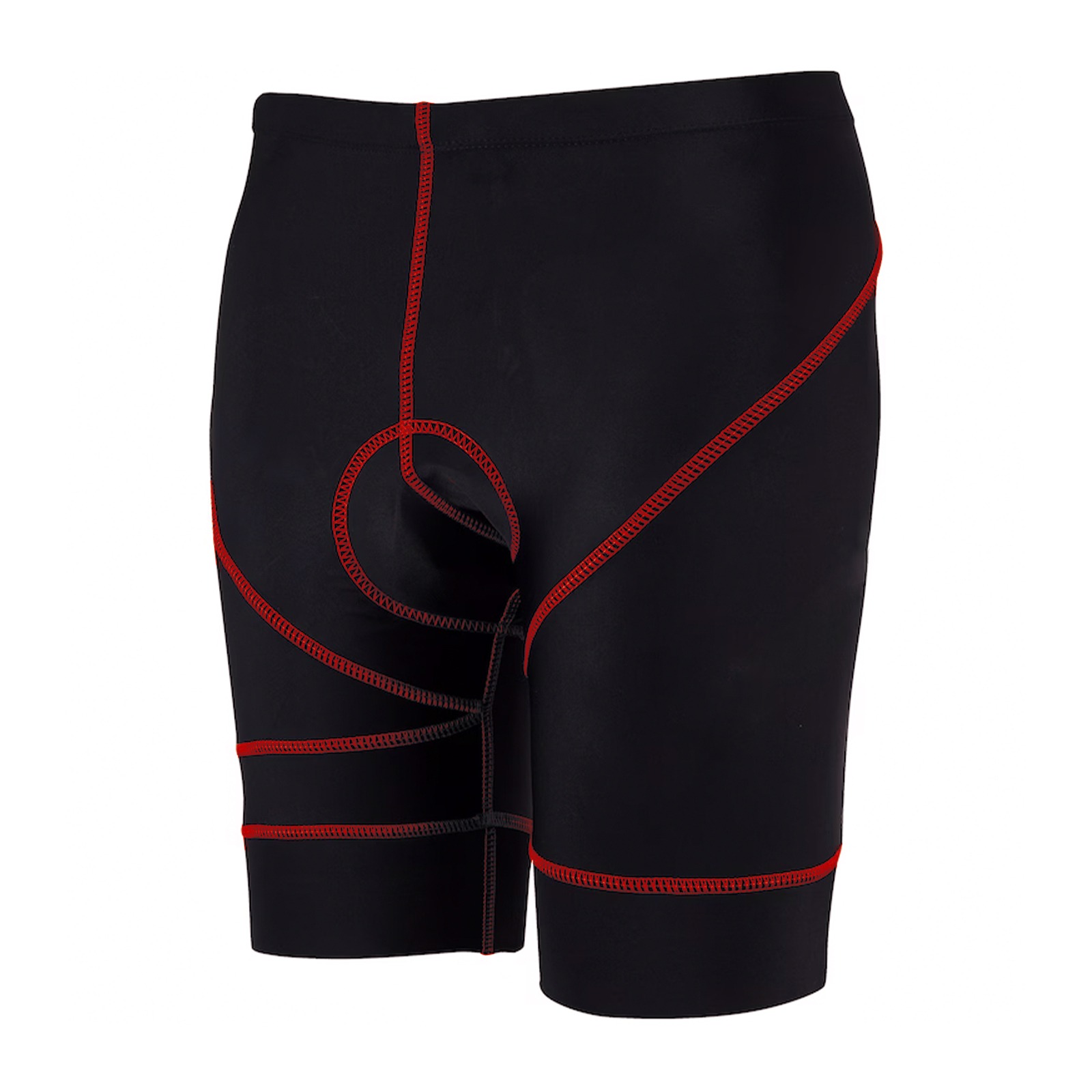 BERMUDA MASCULINA BLACK CAT PRETO COSTURA...