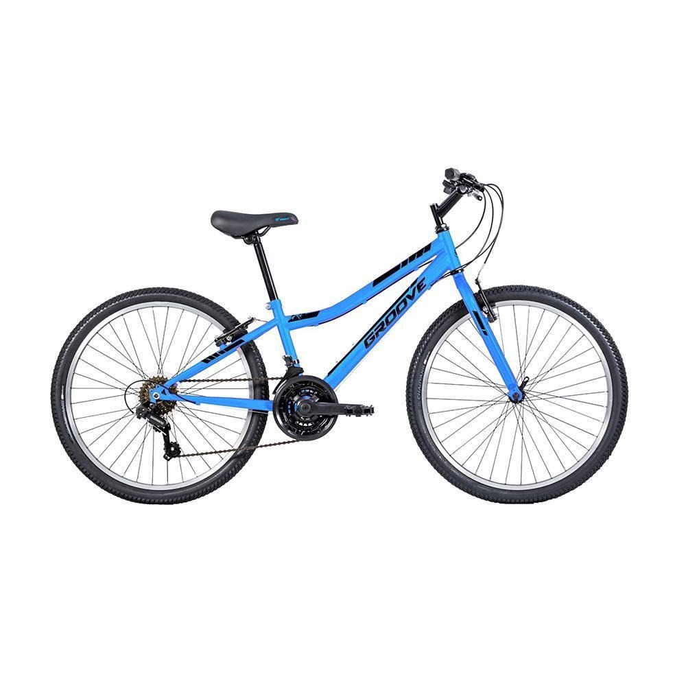 BICICLETA GROOVE RAGGA 24 AZUL/PRETO T:U